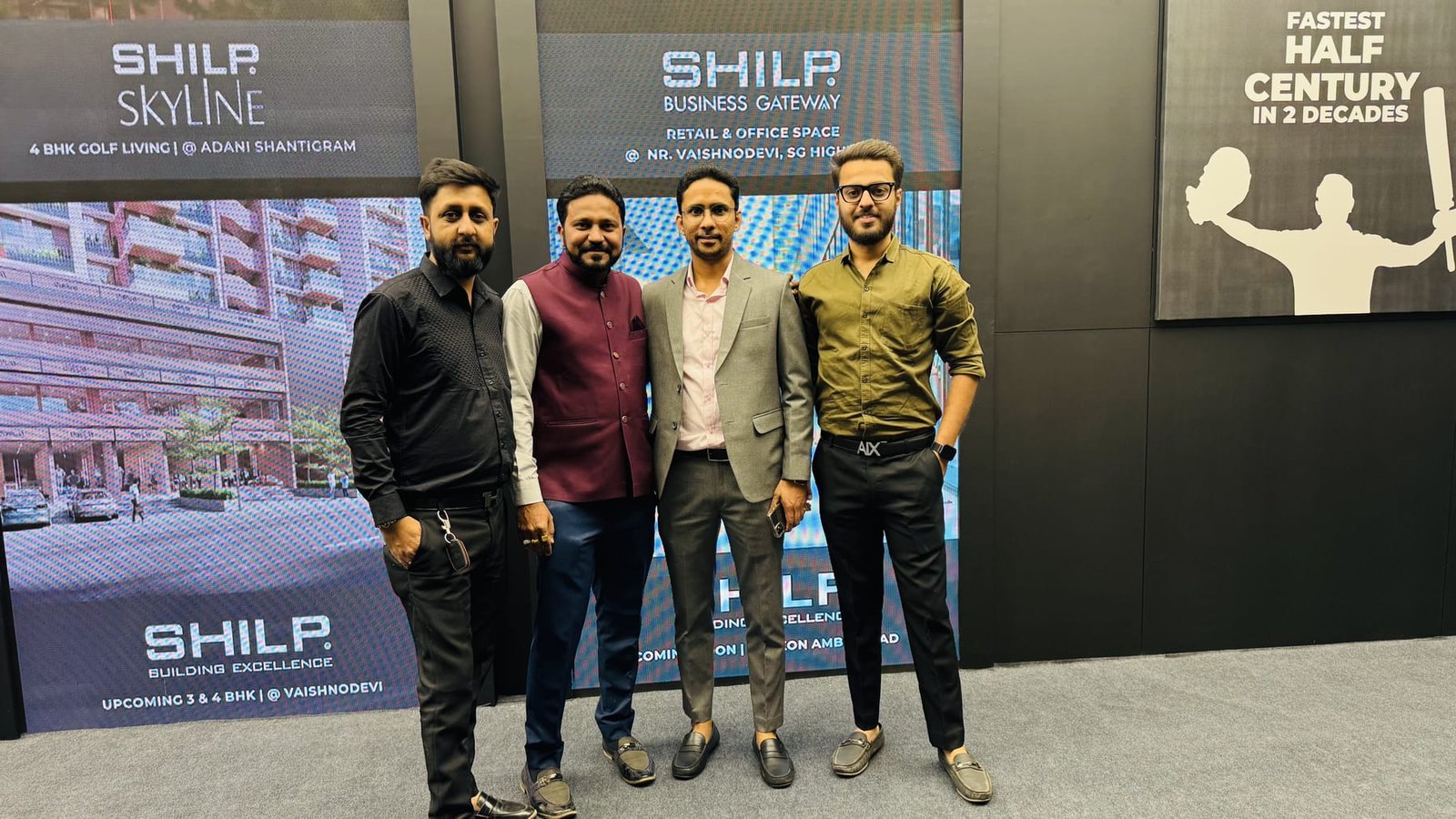 Rohit Bhagwani at the Shilp Skyline milestone event